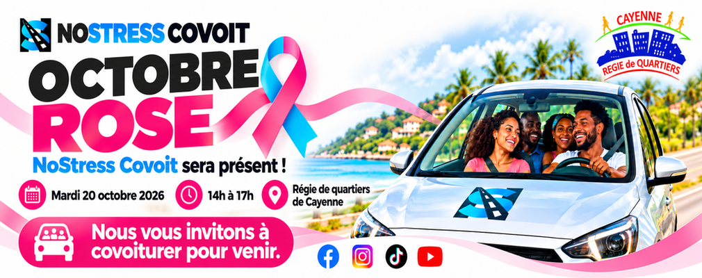 Octobre Rose avec la régie de Quartier de Cayenne